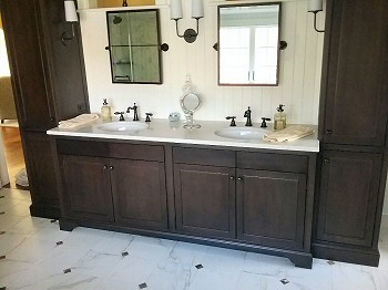 Custom Bathroom Cabinets Vanities Bucks County, Delaware Valley, Mainline, New Hope, PA.